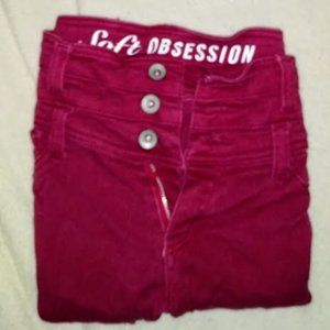 Womens/Jr. Women's Red Soft Obsession Jeans Size 9/10R